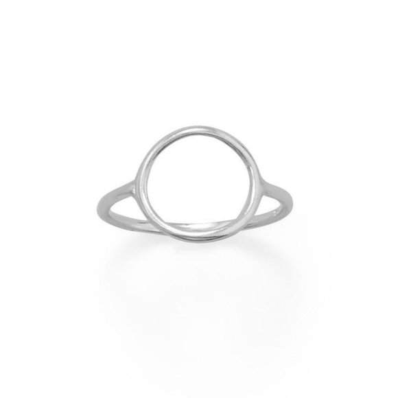 Precious Open Circle Ring - Picture 3 of 3